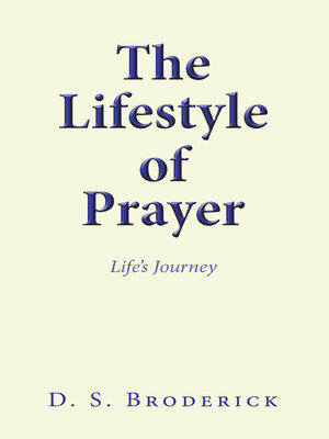 cover image of The Lifestyle of Prayer